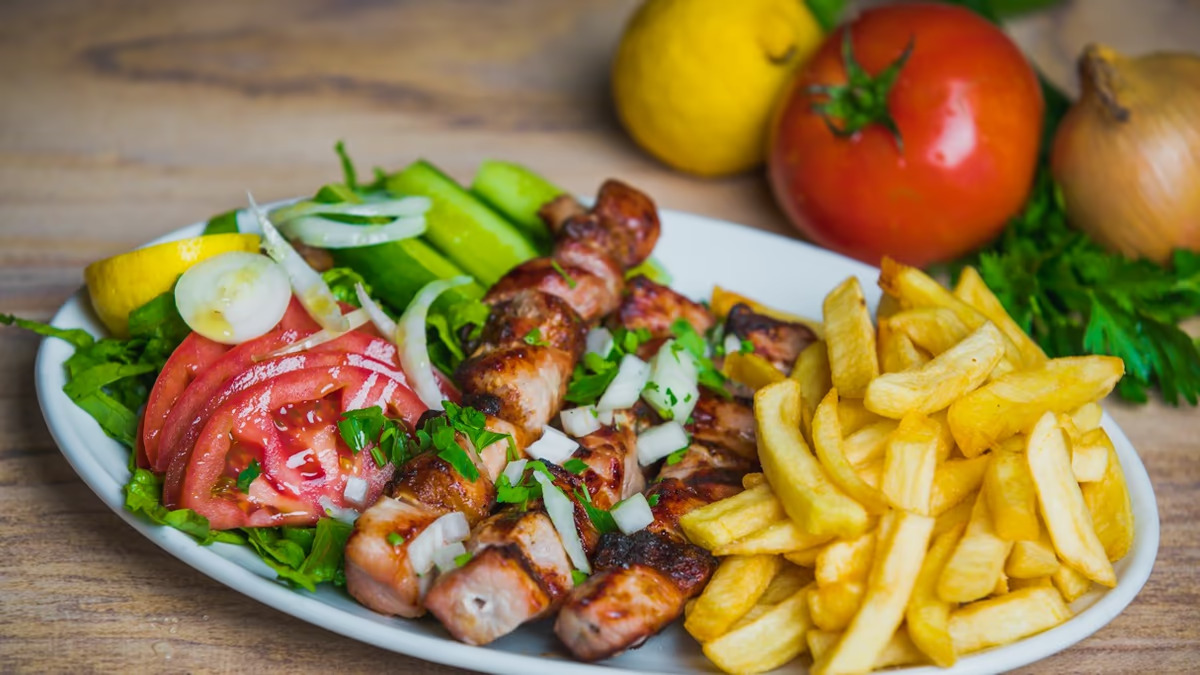 Souvlaki Plate