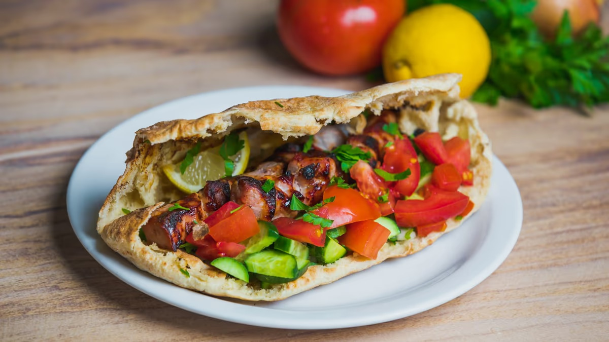 Souvlaki Pitta